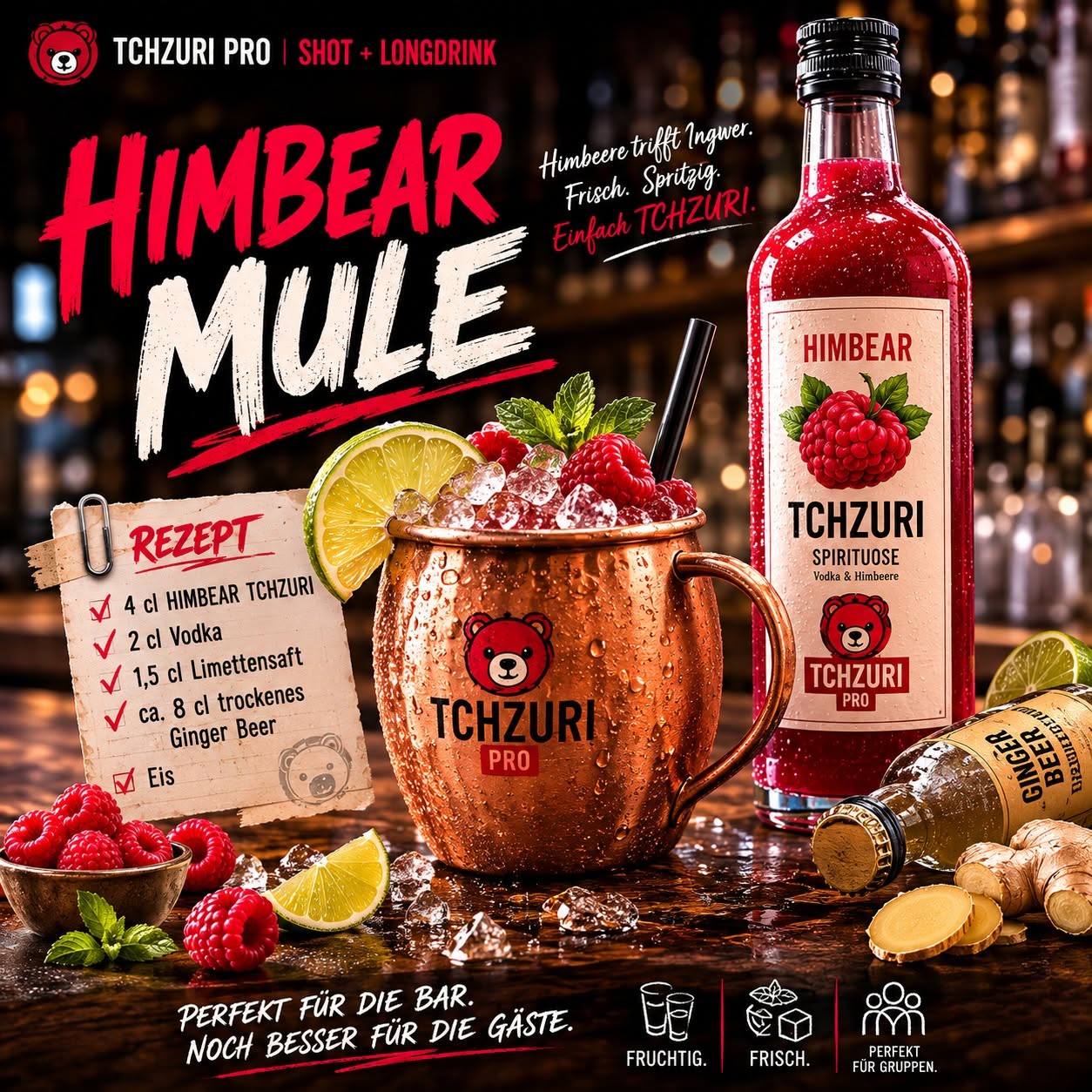 TCHZURI PRO Himbear Mule