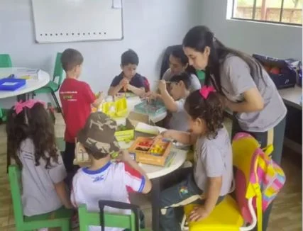 Baustelle des neuen Pavillons des Inklusionszentrums Ángel de la Esperanza in María Auxiliadora, Itapúa.